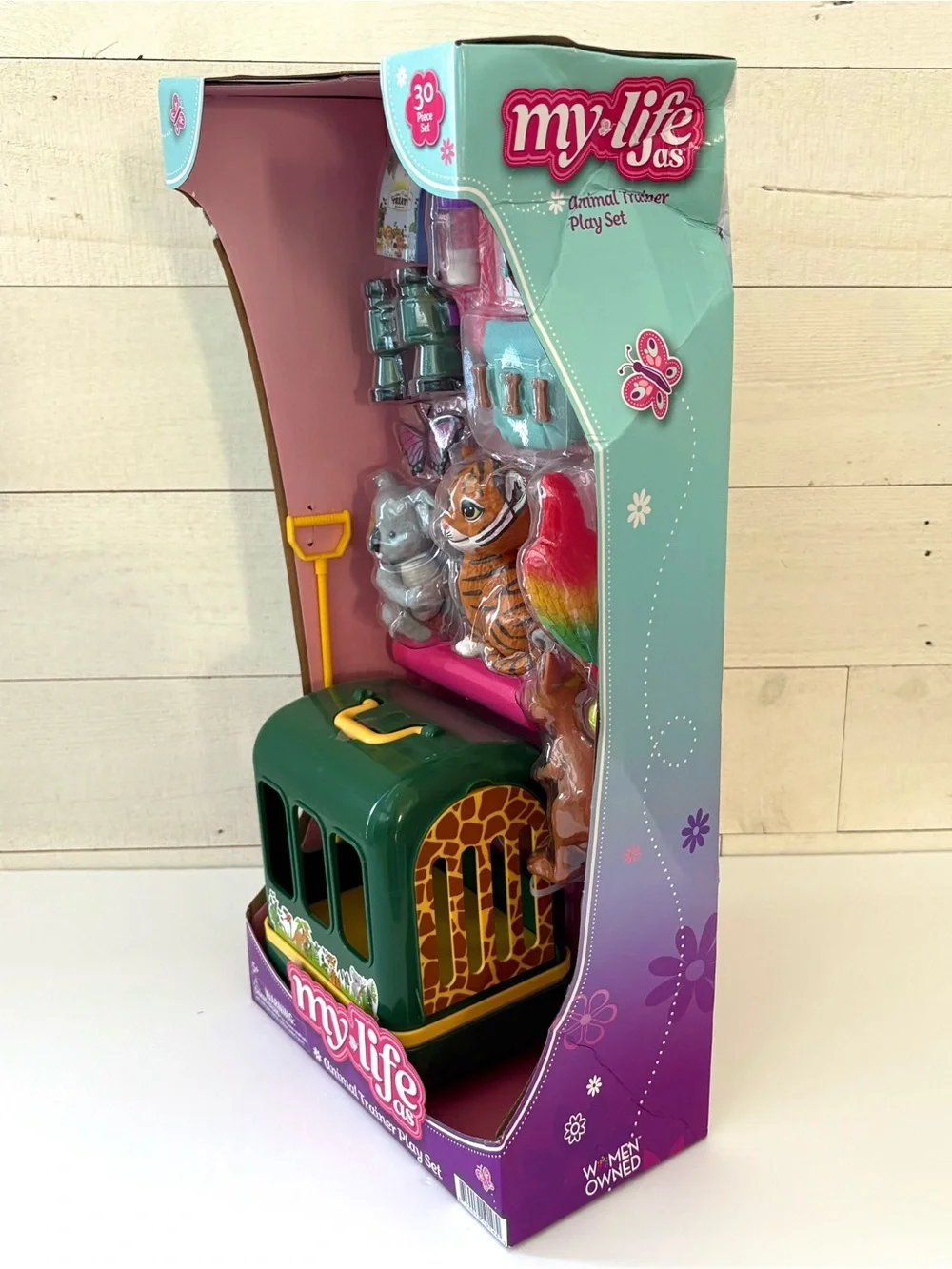My Life as an Animal Trainer 30 Piece Doll Play Set with Tiger Koala Kangaroo